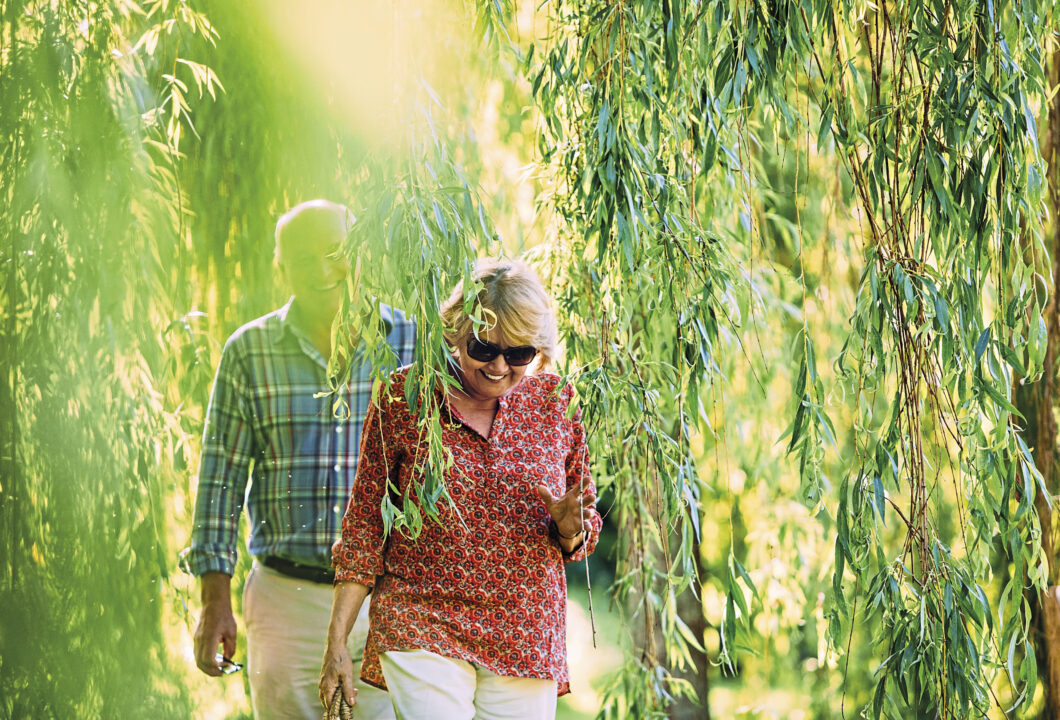 Prächtige Gartenanlagen